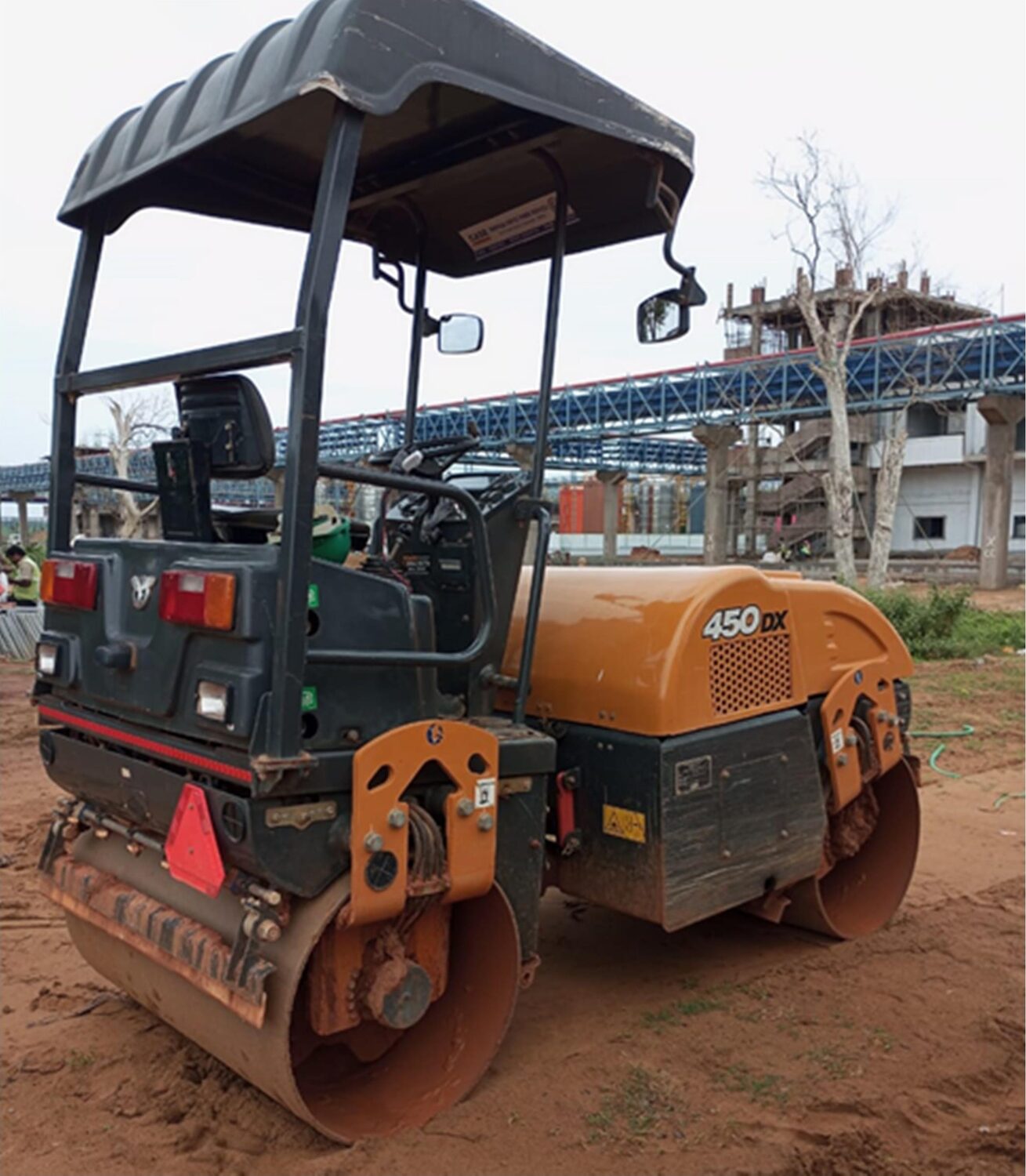 CASE tandem road roller